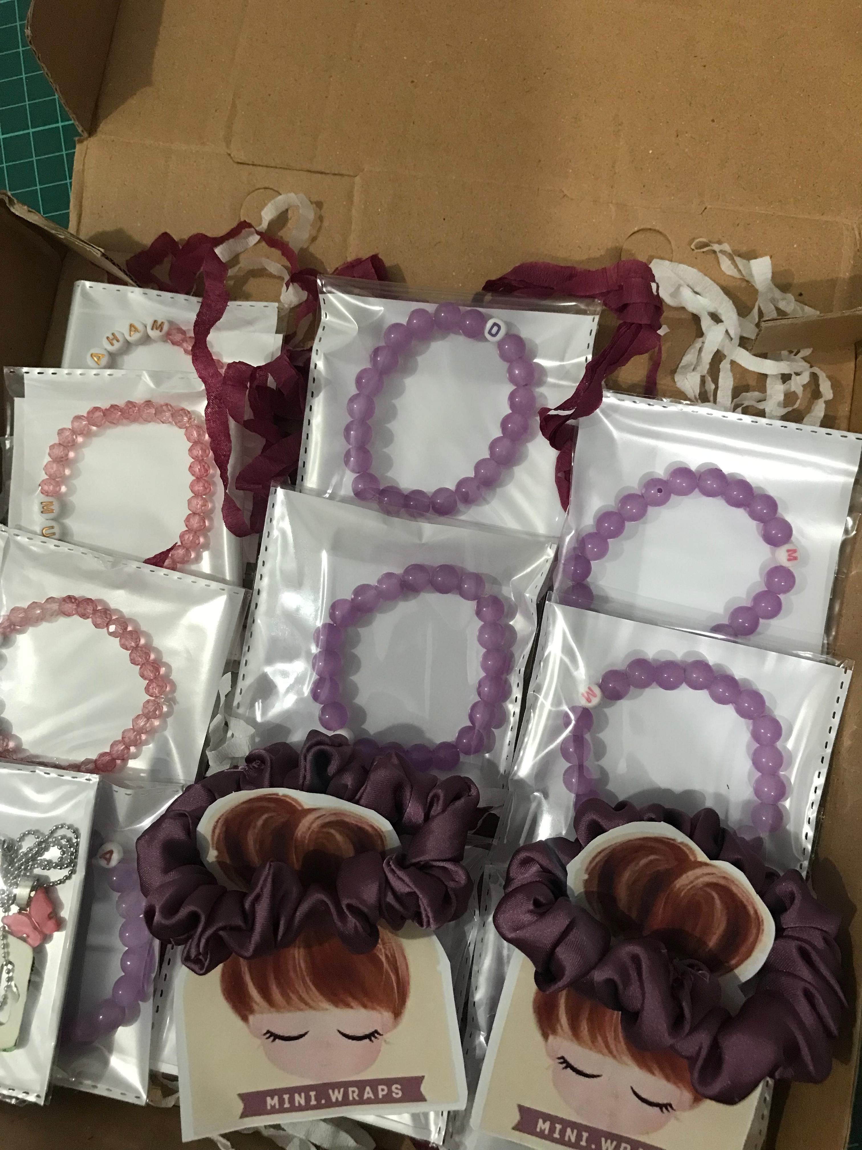 Custom Beaded Name Bracelets – Personalized Gift